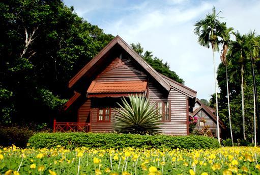 Voyage sur-mesure, Hôtel dans le parc de Pahang
